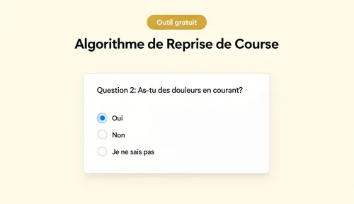 Aperçu de ALGORITHME DE REPRISE DE COURSE